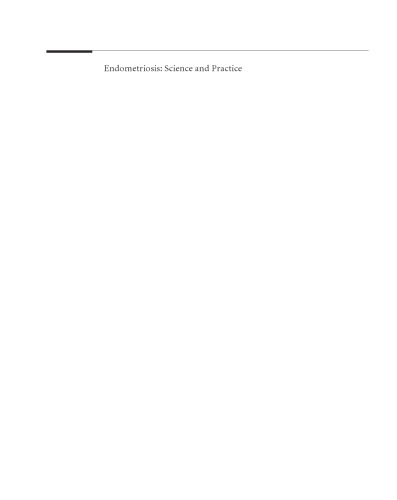 Endometriosis: Science and Practice