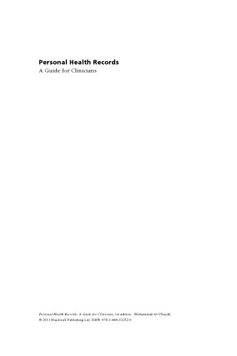 Personal Health Records: A Guide for Clinicians