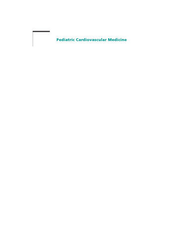 Pediatric Cardiovascular Medicine, Second Edition