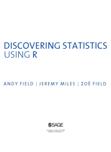 Discovering Statistics using R