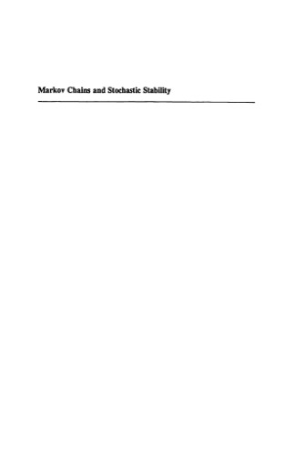 Markov chains and stochastic stability