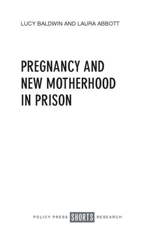 Pregnancy and New Motherhood in Prison