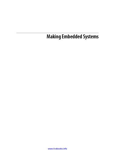 Making Embedded Systems: Design Patterns for Great Software