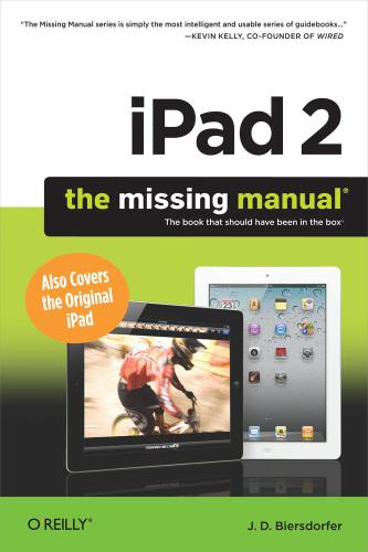 iPad 2: the Missing Manual