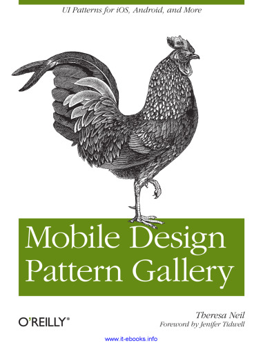 Mobile Design Pattern Gallery: UI Patterns for Mobile Applications