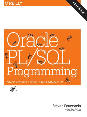 Oracle PL/SQL programming