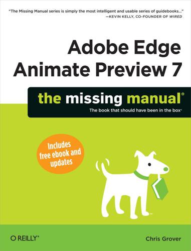 Adobe Edge Animate preview 7: the missing manual