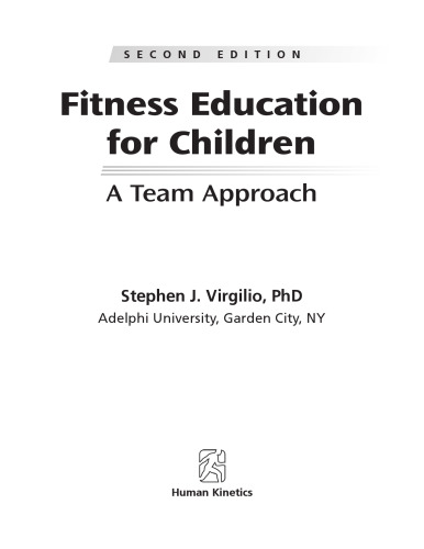 Fitness education for children : a team approach