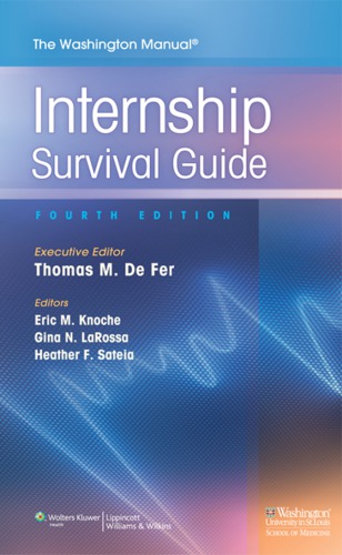 The Washington manual internship survival guide