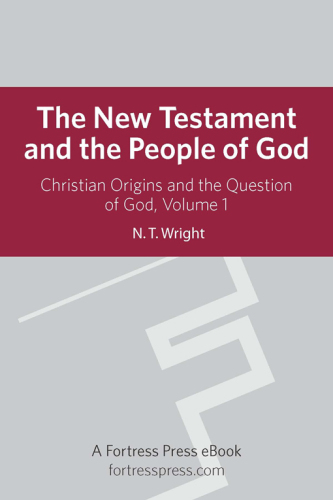 Christian Origins and the Question of God.