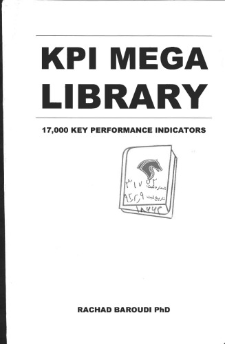 Kpi Mega Library: 17,000 Key Performance Indicators
