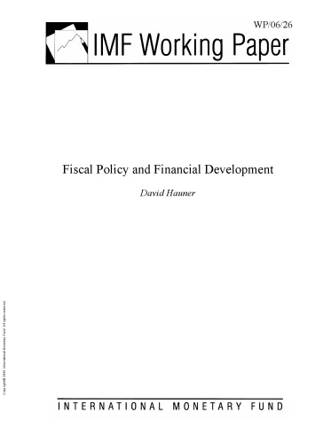 Fiscal Policy and Financial Development