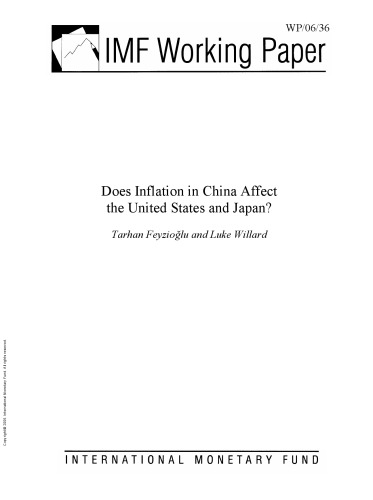 Does Inflation in China Affect the United States and Japan?