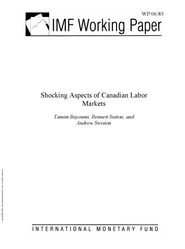 Shocking Aspects of Canadian Labor Markets