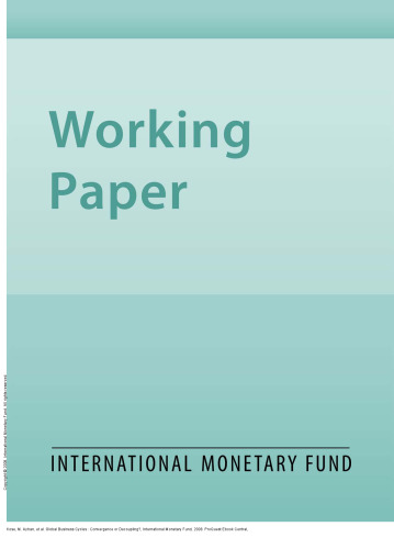 Global Business Cycles : Convergence or Decoupling?