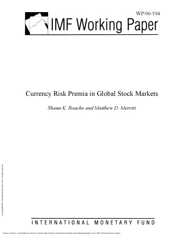 Currency Risk Premia in Global Stock Markets