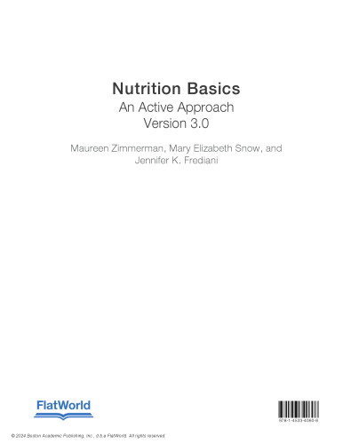 Nutrition Basics: An Active Approach