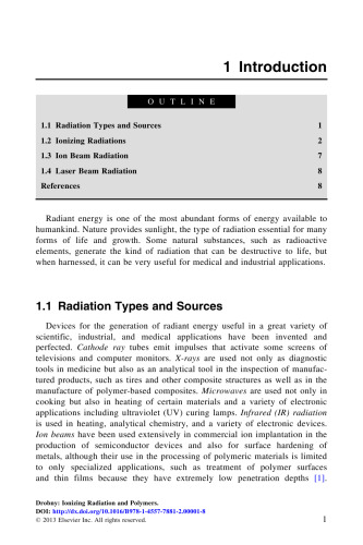 Ionizing Radiation and Polymers. Principles, Technology and Applications