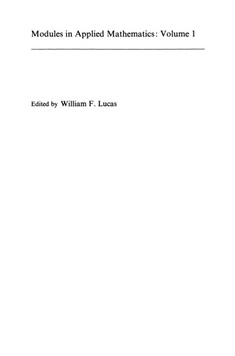 Differential Equation Models