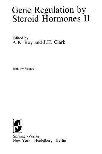 Gene Regulation by Steroid Hormones II
