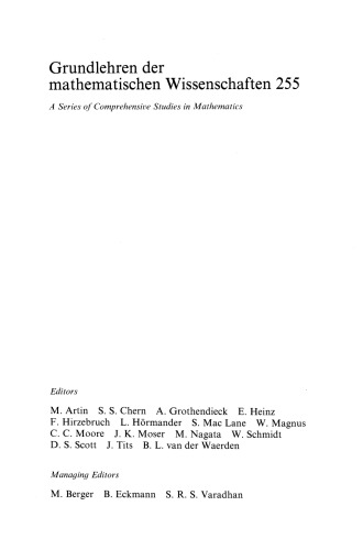 Complex Multiplication