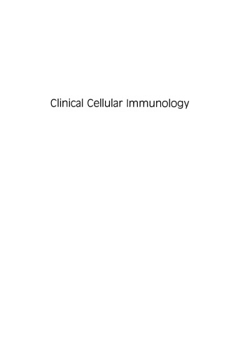 Clinical Cellular Immunology: Molecular and Therapeutic Reviews