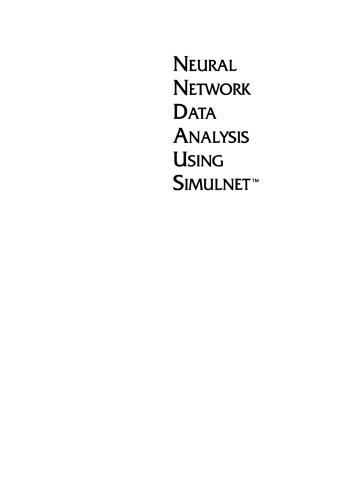 Neural Network Data Analysis Using Simulnet™