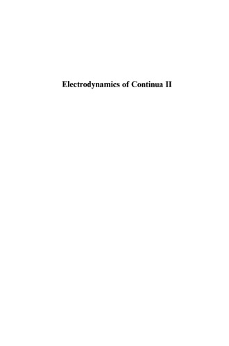 Electrodynamics of Continua II: Fluids and Complex Media