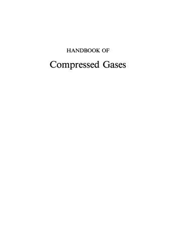 Handbook of Compressed Gases