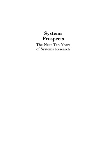 Systems Prospects: The Next Ten Years of Systems Research
