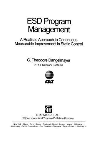 ESD Program Management: A Realistic Approach to Continuous Measurable Improvement in Static Control