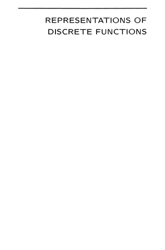 Representations of Discrete Functions
