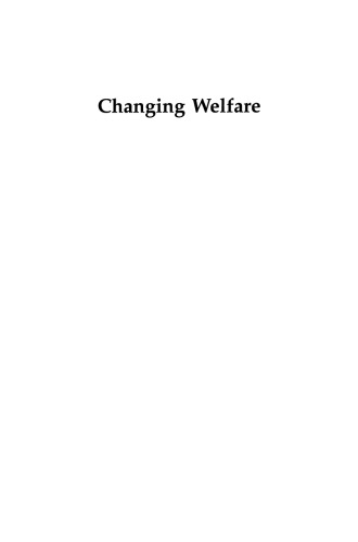 Changing Welfare