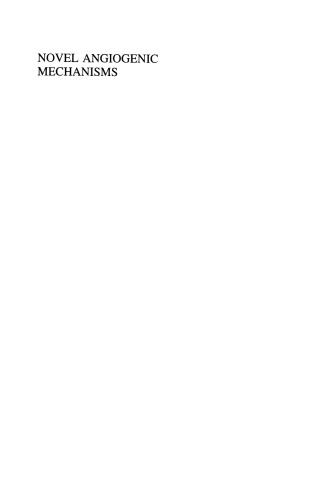 Novel Angiogenic Mechanisms: Role of Circulating Progenitor Endothelial Cells