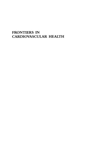 Frontiers in Cardiovascular Health