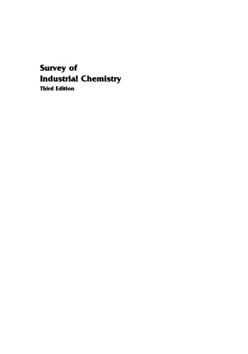 Survey of Industrial Chemistry