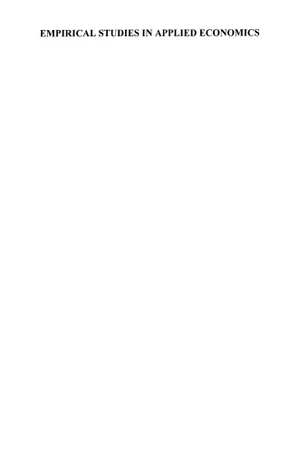 Empirical Studies in Applied Economics