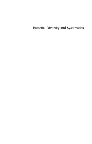 Bacterial Diversity and Systematics