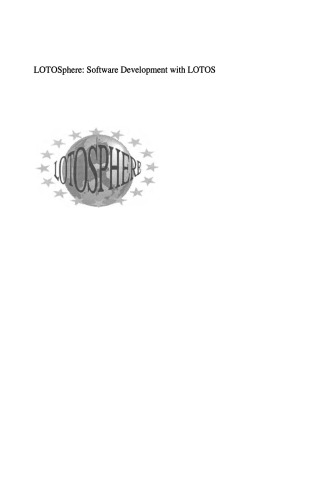 LOTOSphere: Software Development with LOTOS