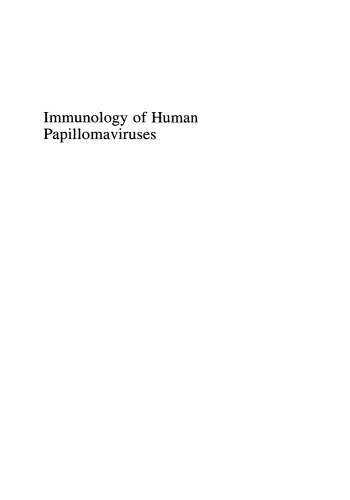 Immunology of Human Papillomaviruses