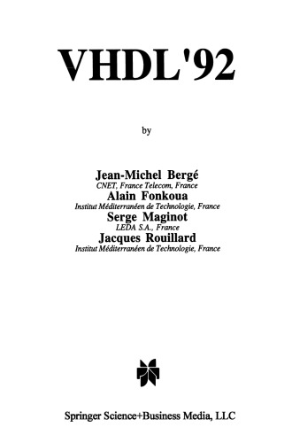 VHDL’92