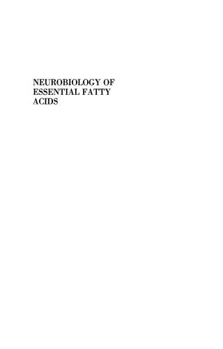 Neurobiology of Essential Fatty Acids