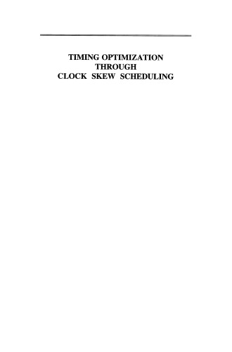 Timing Optimization Through Clock Skew Scheduling