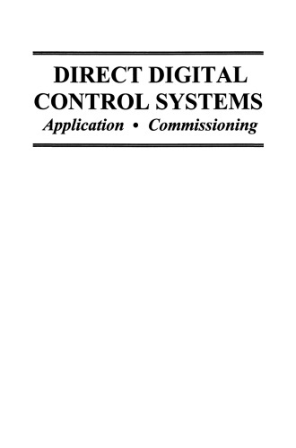 Direct Digital Control Systems: Application · Commissioning