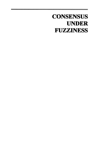 Consensus Under Fuzziness