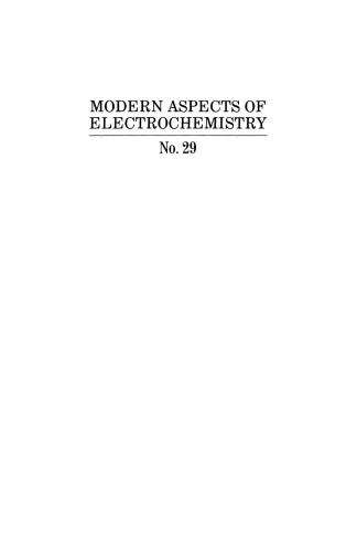 Modern Aspects of Electrochemistry