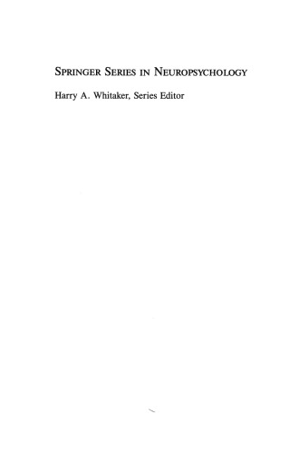 Neuropsychological Studies of Nonfocal Brain Damage: Dementia and Trauma