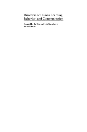 Psychopharmacology of the Developmental Disabilities