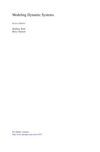 Modeling Dynamic Economic Systems