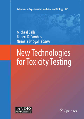 New Technologies for Toxicity Testing